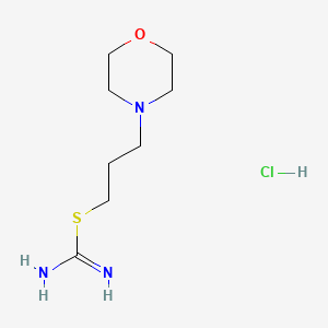 3-Morpholinopropyl carbamimidothioate hydrochloride