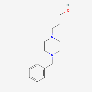 molecular formula C14H22N2O B8608631 1-Benzyl-4-(3-hydroxypropyl)piperazine 