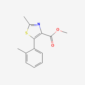 2-Methyl-5-o-tolyl-thiazole-4-carboxylic acid methyl ester