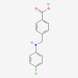 4-[(4-Chlorophenylamino)methyl]benzoic acid