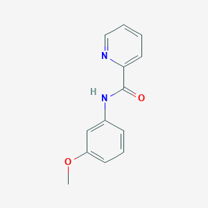 molecular formula C13H12N2O2 B8608731 N-(3-methoxyphenyl)picolinamide 