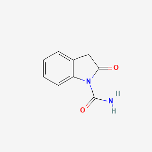molecular formula C9H8N2O2 B8608764 2-Oxoindoline-1-carboxamide 