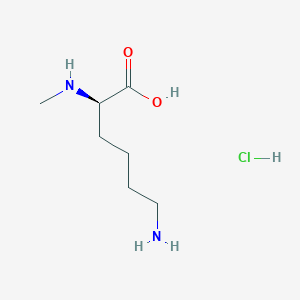 molecular formula C7H17ClN2O2 B8608771 N-Me-D-Lys-OH.HCl 