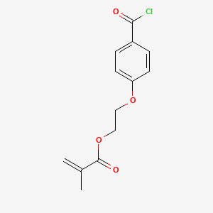 2-Propenoic acid, 2-methyl-, 2-[4-(chlorocarbonyl)phenoxy]ethyl ester