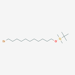 [(11-Bromoundecyl)oxy](tert-butyl)dimethylsilane