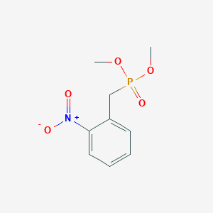molecular formula C9H12NO5P B8608939 Dimethyl [(2-nitrophenyl)methyl]phosphonate CAS No. 54006-08-5