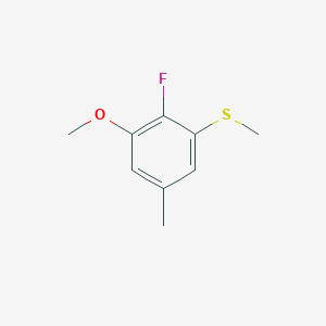 (2-Fluoro-3-methoxy-5-methylphenyl)(methyl)sulfane