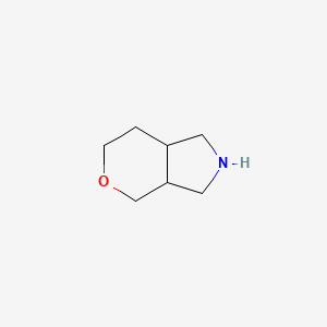 molecular formula C7H13NO B8609189 Octahydropyrano[3,4-c]pyrrole 