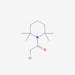 2-Bromo-1-(2,2,6,6-tetramethylpiperidin-1-yl)ethanone