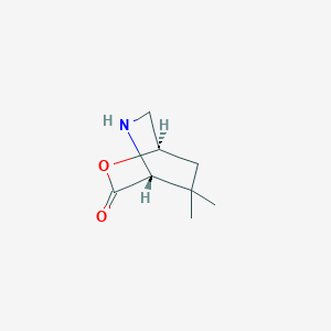 2-Oxa-5-azabicyclo[2.2.2]octan-3-one,8,8-dimethyl-,(1R,4R)-(9CI)