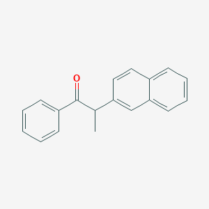 1-Propanone, 2-(2-naphthalenyl)-1-phenyl-