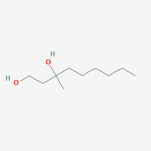 molecular formula C10H22O2 B8609315 3-Methylnonane-1,3-diol CAS No. 58201-74-4