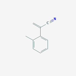 molecular formula C10H9N B8609331 2-(2-Methylphenyl)acrylonitrile 