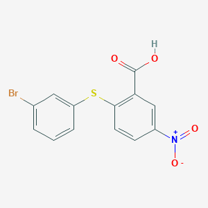 2-[(3-bromophenyl)thio]-5-nitroBenzoic acid