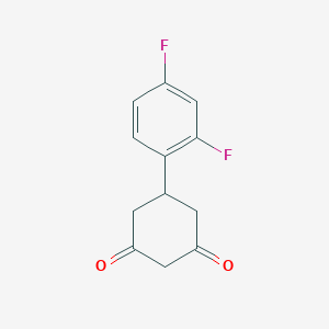 5-(2,4-Difluorophenyl)cyclohexane-1,3-dione