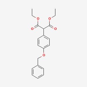 Diethyl 2-(4-(benzyloxy)phenyl)malonate
