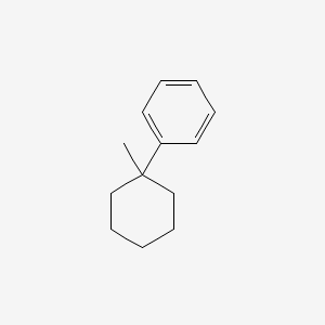 molecular formula C13H18 B8609603 (1-Methylcyclohexyl)benzene CAS No. 828-45-5