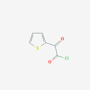molecular formula C6H3ClO2S B8609611 Oxo-thiophen-2-yl-acetyl chloride CAS No. 4075-60-9