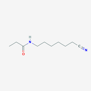 N-(6-Cyanohexyl)propanamide