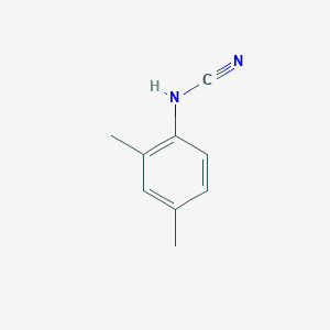 molecular formula C9H10N2 B8609679 2,4-Dimethylphenylcyanamide 