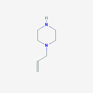molecular formula C7H14N2 B086097 1-烯丙基哌嗪 CAS No. 13961-36-9