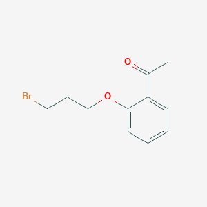 1-[2-(3-Bromopropoxy)phenyl]ethanone