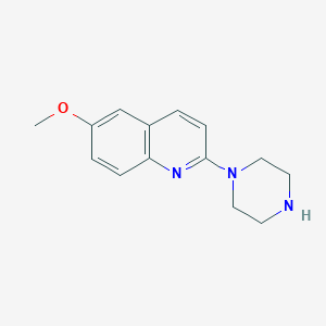 6-Methoxy-2-piperazin-1-yl-quinoline