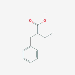 molecular formula C12H16O2 B8610087 Methyl 2-phenylmethylbutyrate 