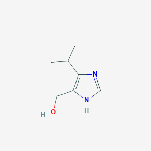 B8610294 (4-isopropyl-1H-imidazol-5-yl)methanol CAS No. 38603-80-4