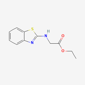 Ethyl N-1,3-benzothiazol-2-ylglycinate