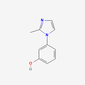 3-(2-methyl-1H-imidazol-1-yl)phenol