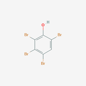molecular formula C6H2Br4O B086105 2,3,4,6-四溴苯酚 CAS No. 14400-94-3