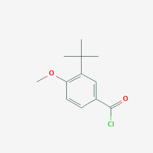 3-Tert-butyl-4-methoxybenzoyl chloride