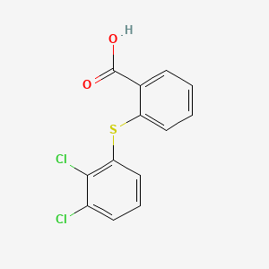 molecular formula C13H8Cl2O2S B8610567 2-(2,3-Dichlorophenylthio)benzoic acid 