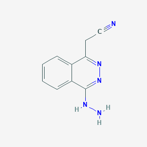 4-Hydrazino-1-phthalazin-acetonitrile