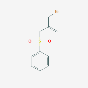 Benzene, [[2-(bromomethyl)-2-propenyl]sulfonyl]-
