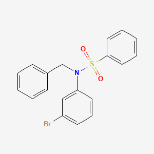 N-benzyl-N-(3-bromophenyl)benzenesulfonamide