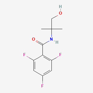 2,4,6-trifluoro-N-(2-hydroxy-1,1-dimethyl-ethyl)-benzamide