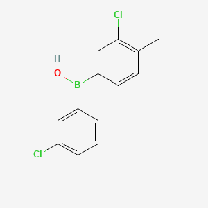 Borinic acid, bis(3-chloro-4-methylphenyl)-