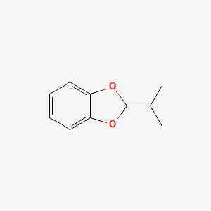 molecular formula C10H12O2 B8610991 2-Isopropyl-1,3-benzodioxole CAS No. 69031-36-3