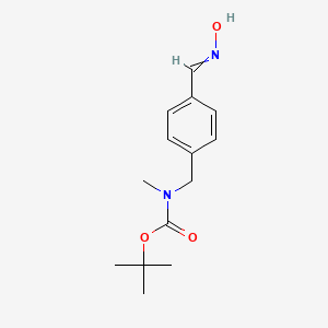 tert-butyl 4-((hydroxyimino)methyl)benzyl(methyl)carbamate