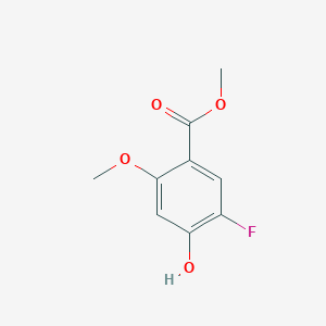 Methyl 5-fluoro-4-hydroxy-2-methoxybenzoate