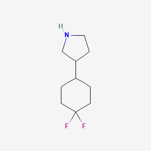 Pyrrolidine, 3-(4,4-difluorocyclohexyl)-