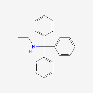 molecular formula C21H21N B8611231 N-tritylethanamine CAS No. 7370-34-5