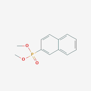 molecular formula C12H13O3P B8611521 Dimethyl naphthalen-2-ylphosphonate CAS No. 94807-60-0