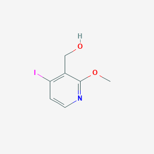 molecular formula C7H8INO2 B8611561 (4-Iodo-2-methoxy-pyridin-3-yl)methanol 