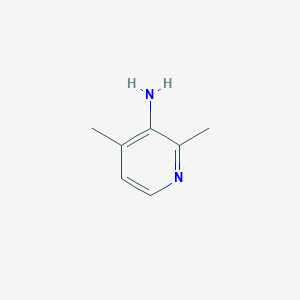 molecular formula C7H10N2 B086116 2,4-Dimethylpyridin-3-amine CAS No. 1073-21-8