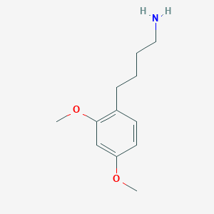 molecular formula C12H19NO2 B8611613 4-(2,4-Dimethoxyphenyl)butyl amine 