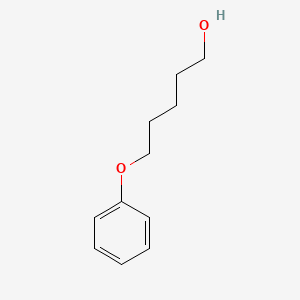 molecular formula C11H16O2 B8611684 5-Phenoxy-1-pentanol 
