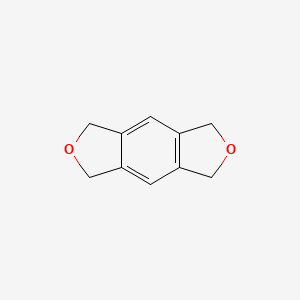 molecular formula C10H10O2 B8611715 1,3,5,7-Tetrahydrobenzo[1,2-c:4,5-c']difuran 